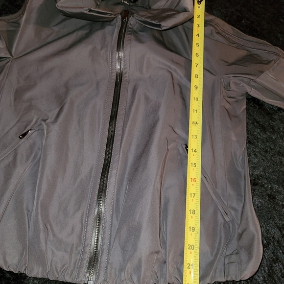 ANN TAYLOR Charcoal  Full Zip Jacket Size M - Picture 12 of 13